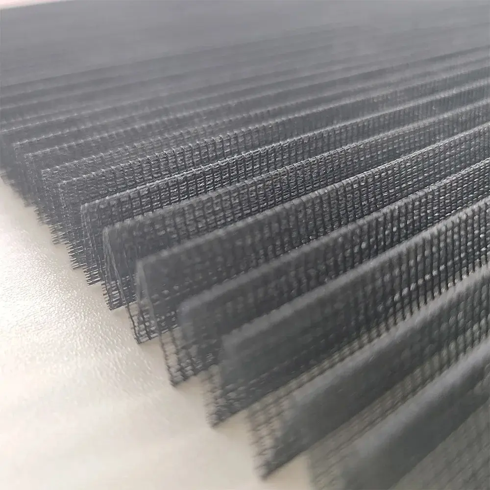 Polyester Pleated Mesh