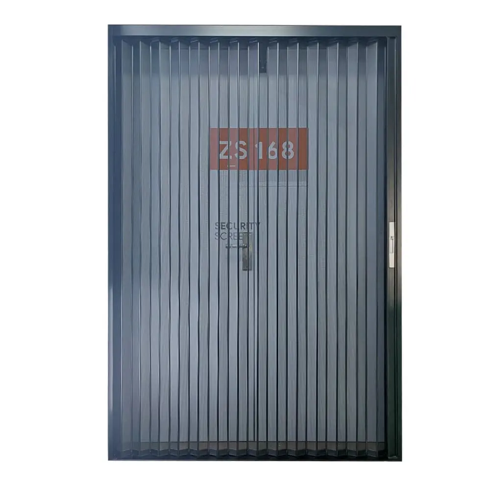 168 Aluminum Mesh Safety Screen Door Factory Manufacturing Process, China Supplier