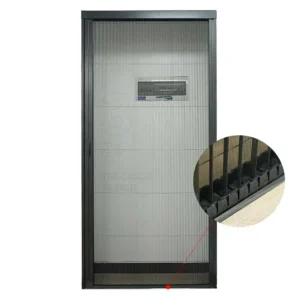 Trackless Screen Door