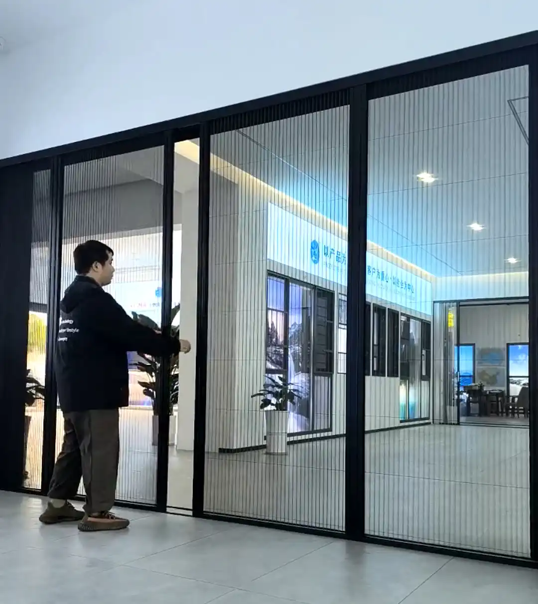 ZS168/180 Aluminum Safety Screen Door